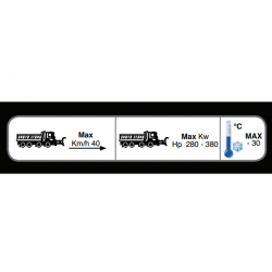 SNOW BLADE TYPE AS 40-50R