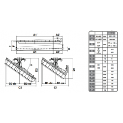 SNOW BLADE TYPE AS 40-50R