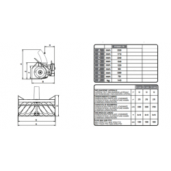 FRESA NEVE FF228/1-TR